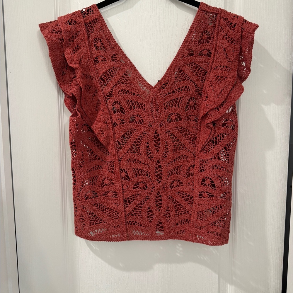 Crochet Button Up Top - image 1